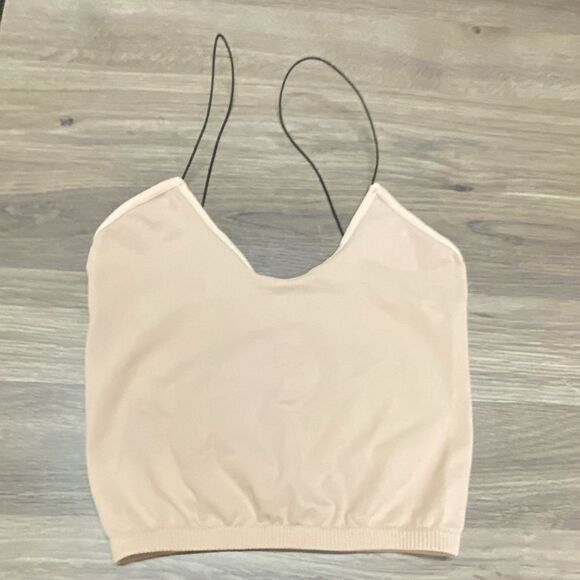 🆕Free People Intimately NWOT Skinny Strap Brami in Natural - Picture 1 of 3